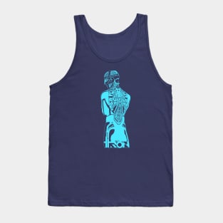 Reindeer Flotilla (Blue Line) Tank Top